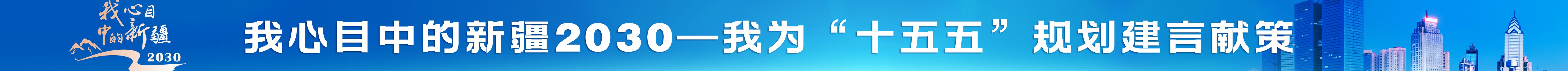 “我心目中的新疆2030—我為‘十五五’規(guī)劃建言獻(xiàn)策”活動啟動