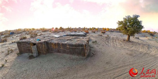 達(dá)里雅布依居民舊址。人民網(wǎng) 李欣洋